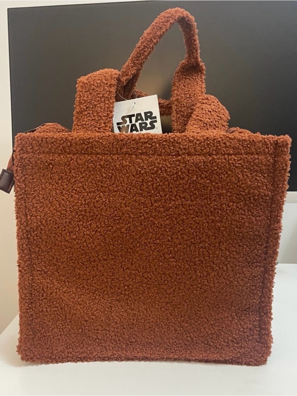 NWT Star Wars | Ewok Sherpa Tote Bag + Crossbody - Picture 3 of 3